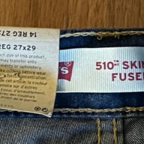 Levi 510 Skinny Jeans - Picture 3 of 4